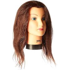 Amazon.com : Bellrino 20-22" Cosmetology Mannequin Manikin Training Head  with Human Hair (HELEN) : Hair Extensions : Beauty & Personal Care