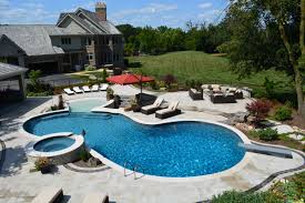 This Dream Pool Has It All Beach Entry Attached Spa Water Features And Plenty Of Room To Relax And Entertain Swimming Pool Galleries Pool Dream Pools