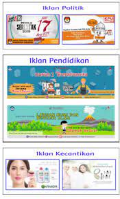 Jenis Iklan Elektronik