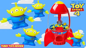 The cat from outer space. Toy Story 4 Movie Alien Claw Machine Disney Story Pizza Planet Alien Crane Game Tubey Toys Review Youtube