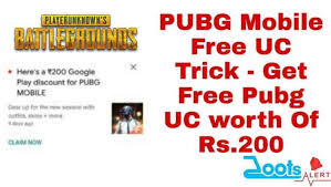 How to get free skins in pubg mobile. Pubg Mobile Free Uc Trick Get Free Pubg Uc Worth Of Rs 200 By Loots Alert Free Recharge Tricks Deals Medium