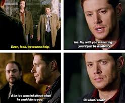 One week after 10.13 halt & catch fire: Gifset 10x14 The Executioner S Song Spn Dean Sam Supernatural Season 10 Supernatural Songs
