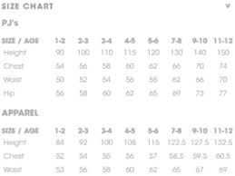 May Gibbs X Kip Co Kids Apparel Size Chart May Gibbs