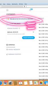 Your future earnings depend on the quality and quantity of your content. Onlyfans Top Earners