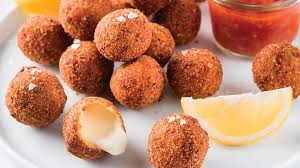 Fried Bocconcini With Lemon Herbs Garlic Iga Recipes