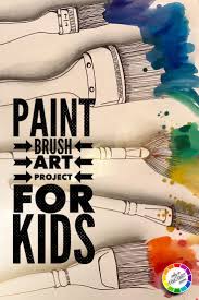 Art Project For Kids 3d Paint Brushes In 2020 Cool Art Projects Art Lessons Art Lessons Elementary