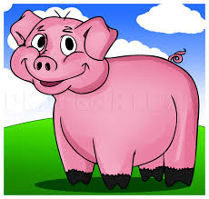 How To Draw A Cartoon Pig Step By Step Drawing Guide By Dawn Dragoart Com Dice game again on draw so cute!