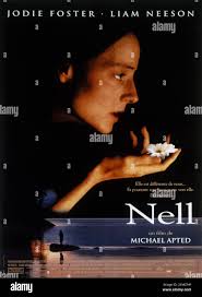 Nell Year : 1994 USA Director : Michael Apted Jodie Foster Affiche  française Stock Photo
