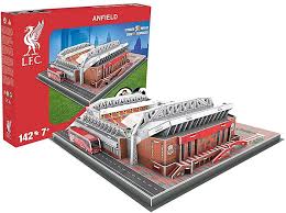 This is the ultimate dream of a young soccer fan! Anfield Stadium 3d Replica Instructions