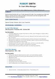 Administered all point of sale opening and closing procedures. Cash Office Manager Resume Samples Qwikresume