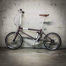 ahooga e bike imperial purple sepeda seni