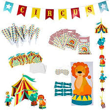 Buy today & save plus get free shipping offers on all party supplies at orientaltrading.com! Buy Circus Party Decorations Circus Themed Party Supplies Carnival Party Supplies Carnival Theme Decorations By Tigerdoe Features Price Reviews Online In India Justdial
