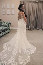 First dresses and second guesses. Outspoken Mother In Law Brands Bride To Be S See Through Dress Vile In Say Yes To The Dress Daily Mail Online