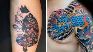 In the east, the lotus flower has wonderful spiritual meaning; 30 Japanese Yakuza Tattoo Ideas For Men