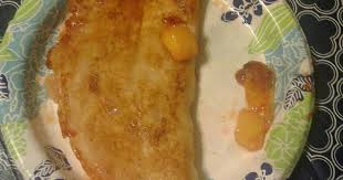 Fruit filled crepe-ala-pancake lol