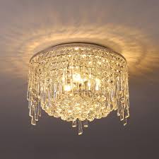 Closet chandelier can easily design an excellent sight in certain sides in your home. Clearance Sale L Lansidini Crystal 2 Tier K9 Crystal Raindrop Ball Closet To Chandelier Light Flush Mount Ceiling Crystal Light Fixture For Bedroom Living Room H10 24 X W13 78 3 E12 Bulbs
