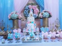Boho Gender Reveal Party Dessert Table Baby Gender Reveal Party Gender Reveal Party Decorations Gender Reveal Party