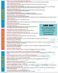 Check spelling or type a new query. Blackfins At Capt Hirams Resort Menu In Sebastian Florida Usa