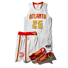 More than fabric, dye and thread, this new visual identity weaves together the story of our past, the present and our future. Hawks Next Generation Uniforms Atlanta Hawks