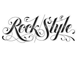 Rock Style Font Not Quite My Old Fashioned Style But Pretty Tattoo Lettering Tattoo Lettering Styles Tattoo Lettering Fonts