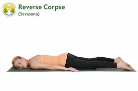 Reverse Corpse Pose Yoga Tutorial Gurunanda Movelaughbreathe Types Of Yoga Yoga Poses Yoga For Beginners