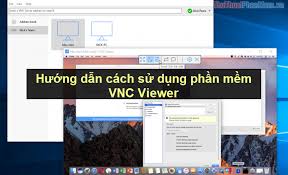A vnc button appears in the top right of the screen, at the end of the menu bar. Instructions On How To Use Vnc Viewer Software