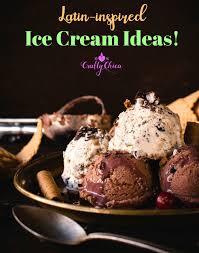 Latin Inspired Ice Cream Ideas The Crafty Chica Crafts Latinx Art Creative Motivation Ice Cream Chocolate Ice Cream Mexican Dessert