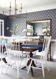 Design Icon The Windsor Chair Dining Room Makeover Dining Room Wallpaper Dining Room Blue