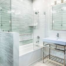 Glass could have made a beautiful floor here, but often slip. Hampton Carrara Cobble 12 X 12 In The Tile Shop Glass Subway Tile Glass Tile Shower Shower Accent Tile