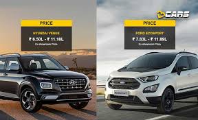 Research the 2020 ford ecosport with our expert reviews and ratings. Hyundai Venue Vs Ford Ecosport Price Specs Comparison