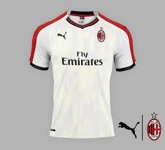 Ac Milan Away Concept Ac Milan Fantasy Football Shirt Ac Milan Kit