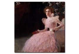 Portrait of sonja knips (1898). Reproduktion Sonja Knips Gustav Klimt Kunstdrucke