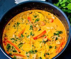 Authentic Thai Red Chicken Curry Recipe Thai Curry Recipes Curry Recipes Easy Chicken Curry