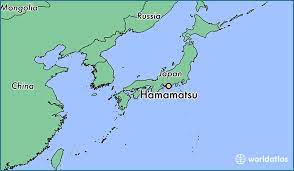 Hamamatsu map from openstreetmap project. Jungle Maps May 2015