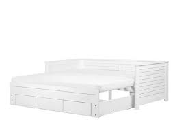 Tagesbett Ausziehbar Holz Weiss Lattenrost 90 X 200 Cm Cahors Beliani De In 2020 Tagesbett Bequemes Bett Bett
