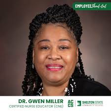 Congratulations to Dr. Gwen Miller, who recently passed the nationally  recognized Certified Nurse Educator (CNE) exam! This prestigious credential  highlights Dr. Miller's dedication to excellence in nursing education, her  commitment to student