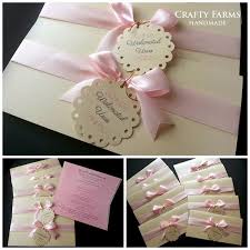 Soft Light Pink Cream Malay Elegant Simple Bestseller Couple Choice Bride Groom Special Wedding Cards Pink Wedding Decorations Online Wedding Cards