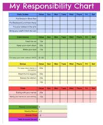 20 free printable chore charts girl scouts chore chart