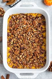 Stuffed sweet potatoes, pumpkin sweet potato soup, or sweet potato salad: Low Carb Sweet Potato Casserole Paleo Keto Sugar Free Best Thanksgiving Side Dish
