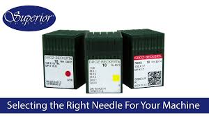 Selecting The Right Needle For Your Industrial Commercial Sewing Machine
