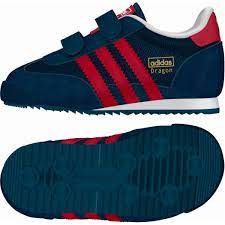 Unsere schuhe sind in rosa, lila, gelb und vielen. Adidas Originals Kinderschuhe Dragon Cf I Klettverschluss Blau Rot Fussballgott24 Himmlisch Shoppen Teuflisch Gunstig