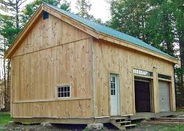 Living quarters marketplace, marshfield, wisconsin. Pre Built 2 Car Garage Timber Frame Garage Kit