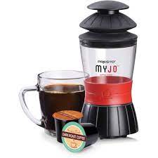 Pour hot water over the grounds then microfilter the coffee. Presto Myjo Single Cup Coffee Maker 02835 Walmart Com Walmart Com
