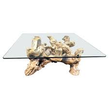 Showing results for driftwood coffee table base. Driftwood Coffee And Cocktail Tables 18 For Sale At 1stdibs