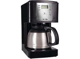 It empowers consumers to embrace their coffee ritual. Neweggbusiness Mr Coffee Jwtx85 Rb Black Advanced Brew 8 Cup Programmable Coffee Maker With Thermal Carafe Black Chrome
