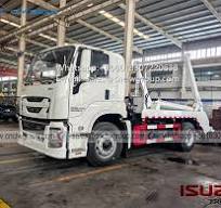 ISUZU FVR 10-12 ton bin skip loader garbage truck
