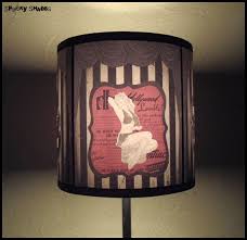 Black And White Striped Lamp Shade Pin On For The Home