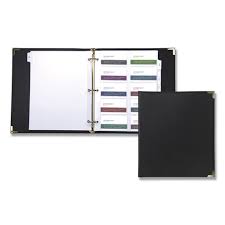 Discover business card custom binders from zazzle. Classic Vinyl Business Card Binder 200 Card Cap 2 X 3 1 2 Cards Ebony