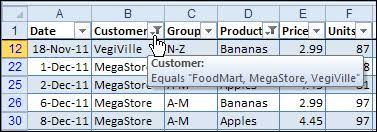 All filters from the table will be cleared in one click and all data will be visible again. Hide Arrows In Excel Autofilter Contextures Blog