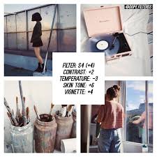 S4filterss Vintage Tumblr Filter Best Used On Minimal Aesthetics Pro Tip Using Photos With The Same Ov Best Vsco Filters Vsco Filter Vsco Tutorial
